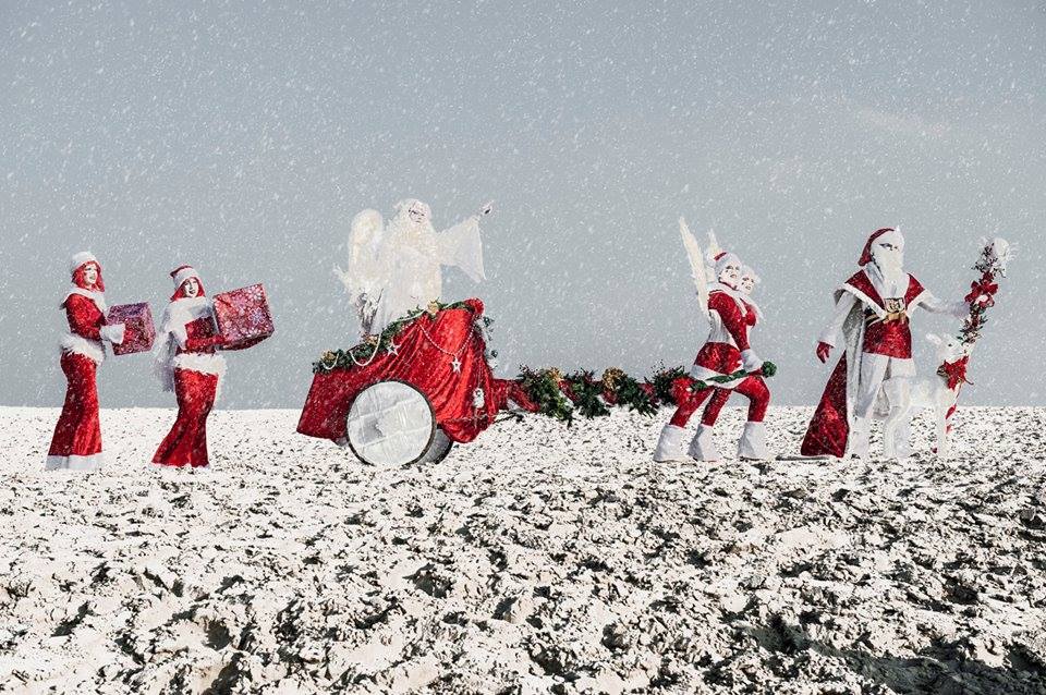 kerstsneeuwparade